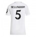 Maillot de foot Real Madrid Jude Bellingham #5 Domicile vêtements Femmes 2024-25 Manches Courtes